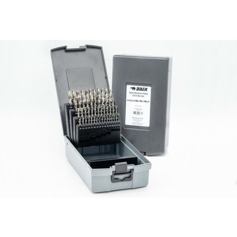 HSSG Bohrer Satz (0,1mm steigend) 1 - 6 mm"-"BG1060