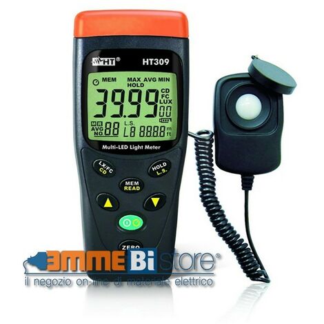 HT Instruments 1009470 HT309 Luxmetro LED 40 - 400000 lx