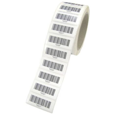 HT Instruments 2008555 Barcodeetiketten lfd. Nr. 5001-6000 Etichette con codice a barre 1 pz.