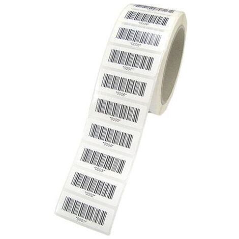 HT Instruments 2008555 Barcodeetiketten lfd. Nr. 5001-6000 Étiquettes de codes-barres 1 pc(s)