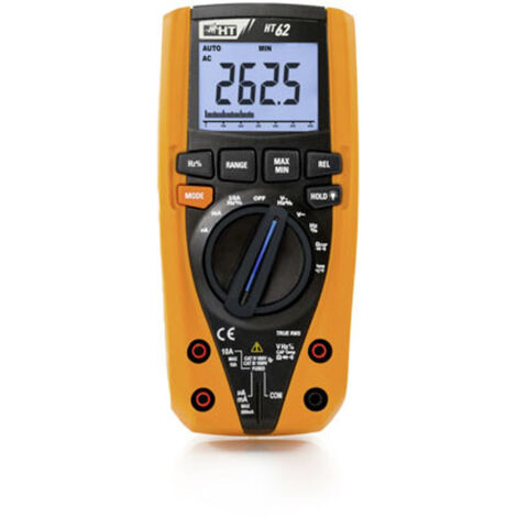 HT Instruments HT62 Hand-Multimeter  digital  CAT III 1000 V, CAT IV 600 V Anzeige (Counts): 6000