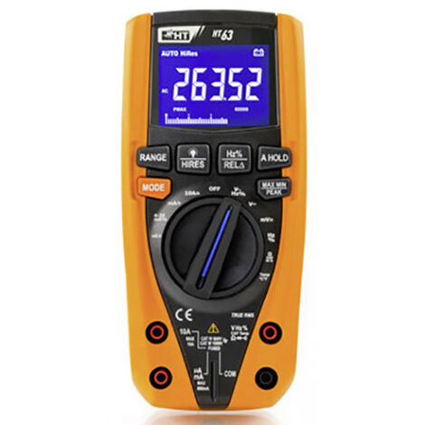 HT Instruments HT63 Hand-Multimeter  digital  CAT III 1000 V, CAT IV 600 V Anzeige (Counts): 6000