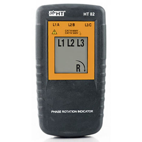 HT Instruments HT82 Drehfeldmessgerät  CAT III 600 V LCD