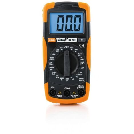 HT Italia Kompaktes digitales Multimeter in CAT III HT25N