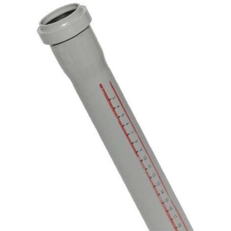 HT Rohr mit Muffe und Gummidichtung HT-Rohr DN32 250mm HTME