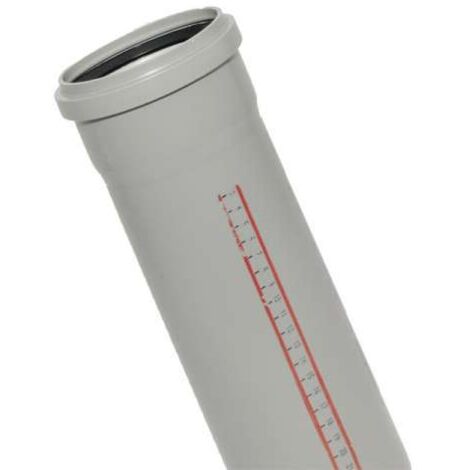 HT Rohr mit Muffe und Gummidichtung HT-Rohr DN90 150mm HTME