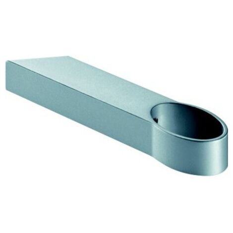 HT-Support d'extrémité porte ,Alu gris 0 66 6712,pour Ovalr.,