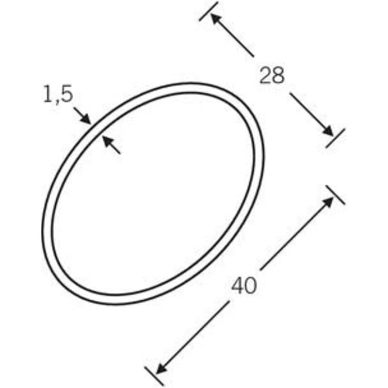 HT-Tube ovale 0 66 6802,F69 matt
