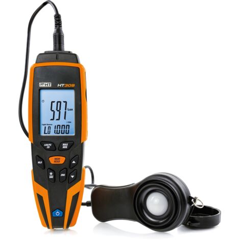 HT309 LUXÓMETRO DIGITAL PARA MEDIDAS DE ILUMINAC HT INSTRUMENTS 1729