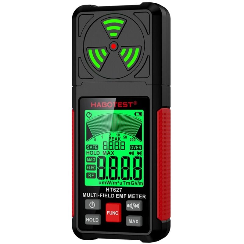 HT627 Détecteur de rayonnements électromagnétiques portable pour la détection et l'évaluation des rayonnements