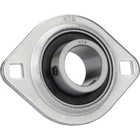 HTB SBPFL 206 Flanschlager Stahlblech Bohrungs-Ø 30 mm Lochabstand 90.5 mm