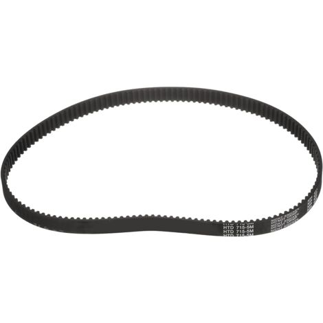 HTD-5M Rubber Timing Belt, 143 Tooth Closed Loop Synchronous Drive Belts for 3D Printer Pulleys, 715x15x3.6mm (Length x Width x Height)