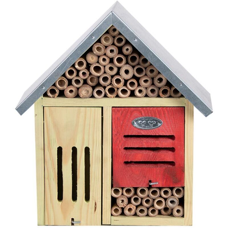 Esschert Design - Hôtel à Insectes en Bois l Refuge Biodiversité