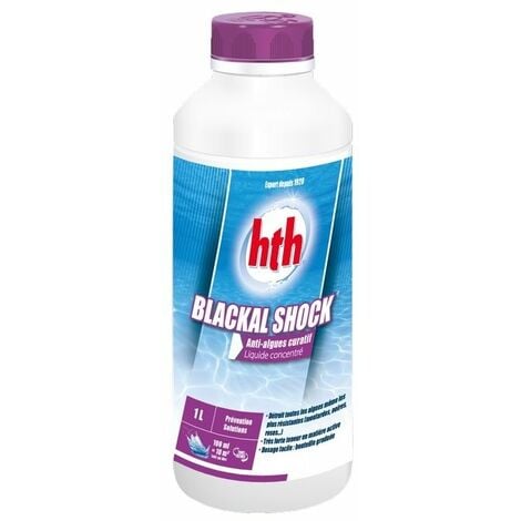 HTH Anti-algues Blackal Shock - 1L