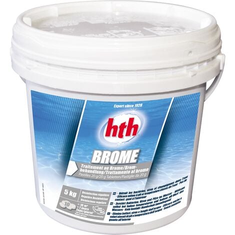 Brome lent hth® désinfection régulière - pastilles/galets 20 g