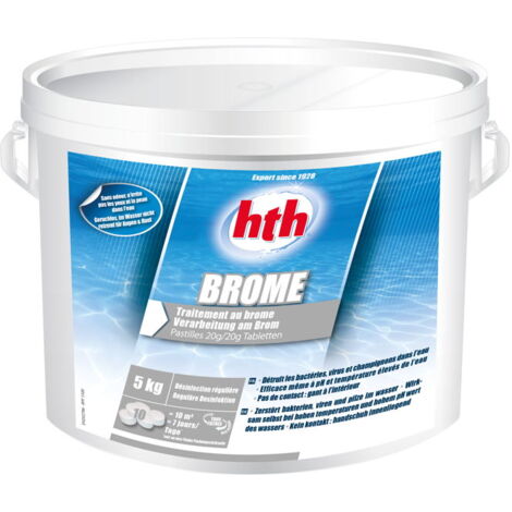 HTH Brome - Traitement au brome Pastilles 5kg