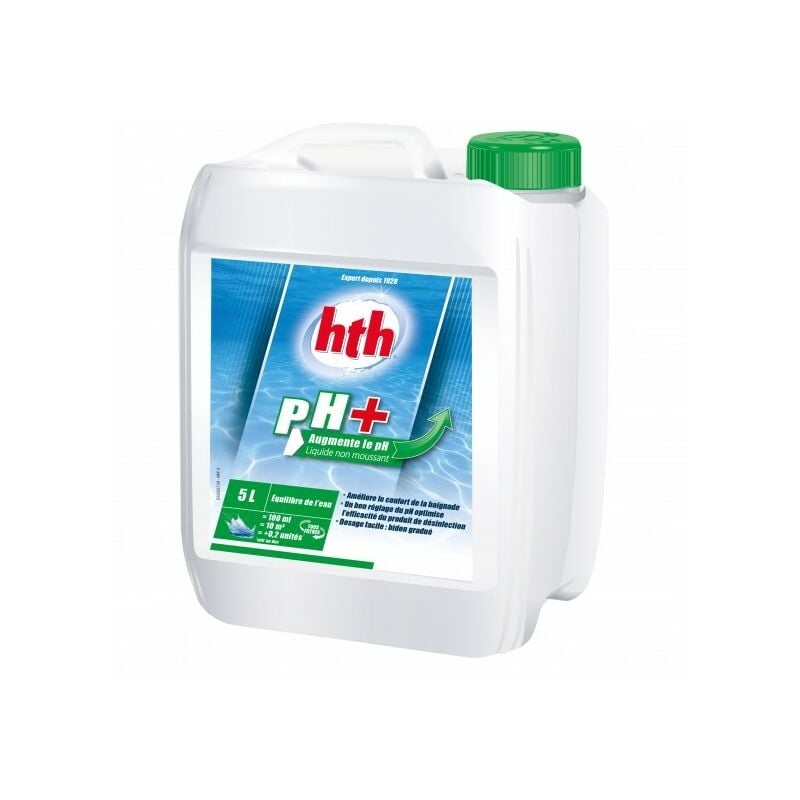 HTH - Correcteur de pH ® pH plus liquide - 10 litres