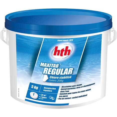 Hth - MAXITAB REGULAR Galet 200g - 10kg - 00218493