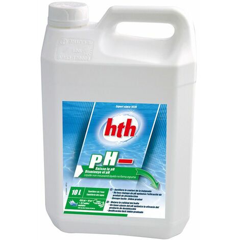 HTH pH Moins - pH Moins Liquide 5L