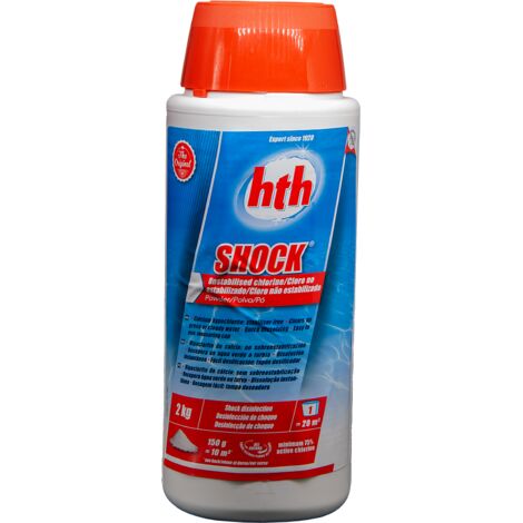 HTH SHOCK chlore choc en granulés, 2 kgs.