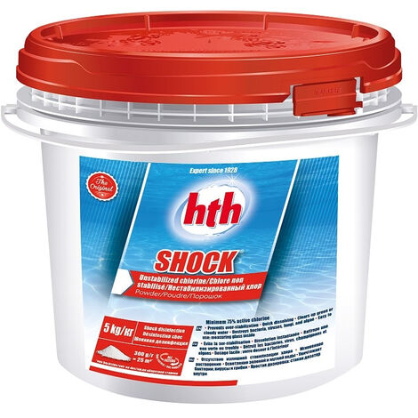 main image of "hth Shock Chlore non stabilisé en poudre - 5 kg"