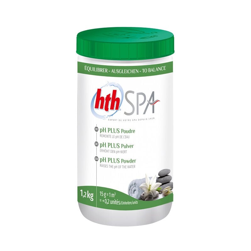 HTH - Spa - pH Plus en poudre 1,2kg