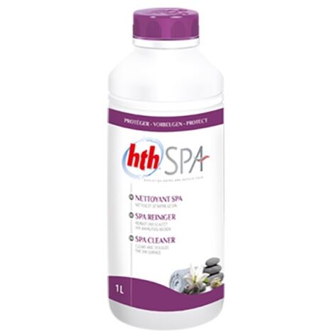 HTH Spa - Nettoyant et détartrant Liquide 1L