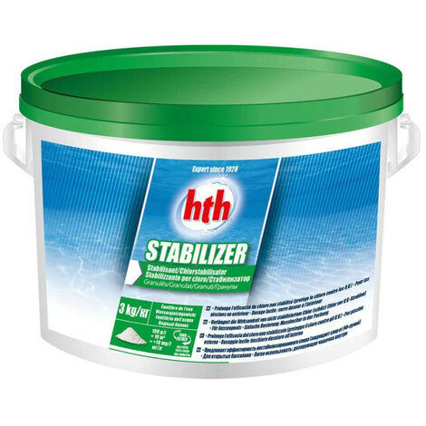 Hth Stabilizer stabilisant pour chlore 3kg