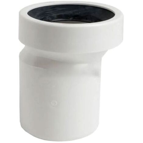 HTSK raccordo bianco WC eccentrico con guarnizione - ø110 mm L.160 mm - gamma PP3 VS0536005