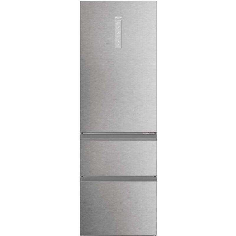 Image of Haier - frigorifero combinato 60cm 360l nofrost, inox - HTW5618DNMG