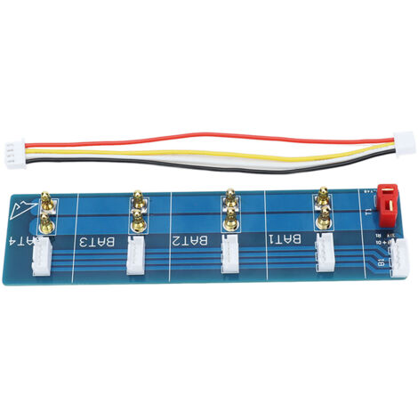 Hub de charge parallèle 4 ports pour batteries, compatible avec drone Q500 et adaptateur B6, chargeur multi-batteries.