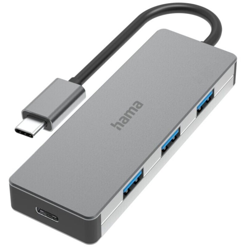 Hub USB-C prise HAMA - prise USB-A USB 3.2 Gen1 5Gbit/s OTG