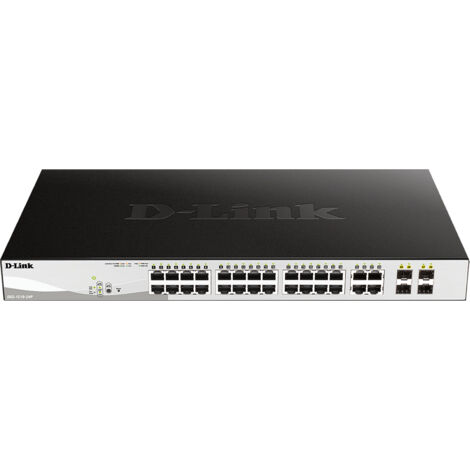 HUB Switch puertos 24 D-LINK DGS-1210-24P/E Gigabit Ethernet (10/