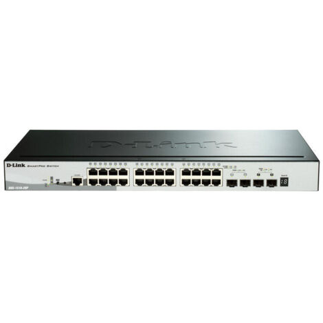 HUB Switch puertos 24 D-LINK DGS-1510-28P/E Gigabit Ethernet (10/