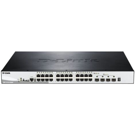 HUB Switch puertos 24 D-LINK DGS-1510-28XMP/E Gigabit Ethernet (1