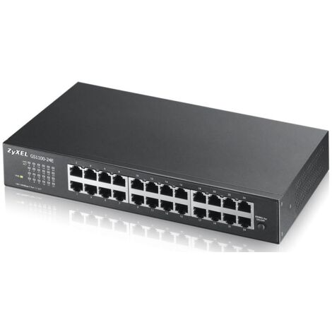 HUB Switch puertos 24 Zyxel GS1100-24E-EU0103F Gigabit Ethernet (