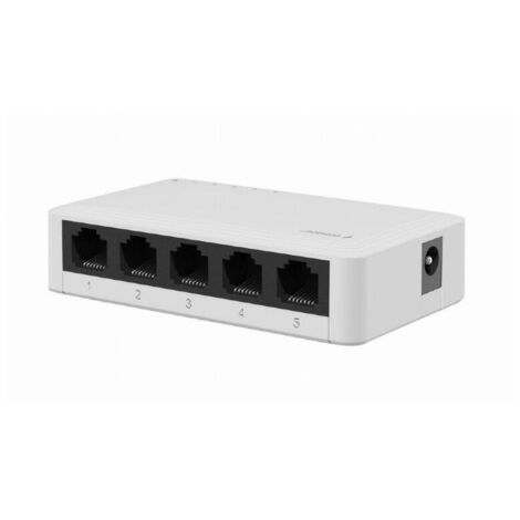 HUB Switch puertos 5 GEMBIRD NSW-G5-01   Gigabit Ethernet (10/10