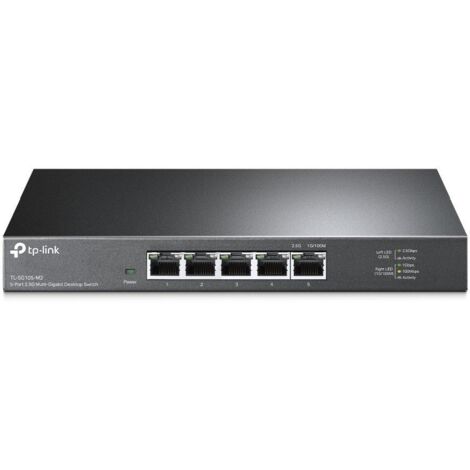 HUB Switch puertos 5 TP-LINK TL-SG105-M2 Gigabit Ethernet (10/100