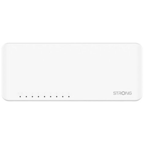 HUB Switch puertos 8 puertos RJ-45 STRONG SW8000P   Gigabit Ethe