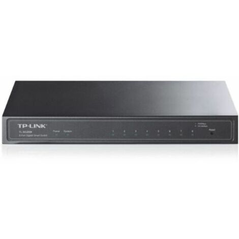 HUB Switch puertos 8 TP-LINK TL-SG2008   Gigabit Ethernet (10/10