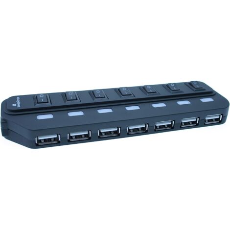 Hub USB 2.0 MediaRange MRCS504, 7 ports