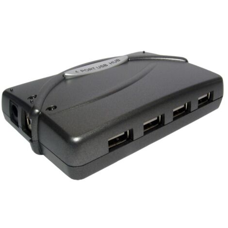 Hub USB 2.0 RS PRO, USB 2.0 4 ports, USB A ( Prix pour 1 )