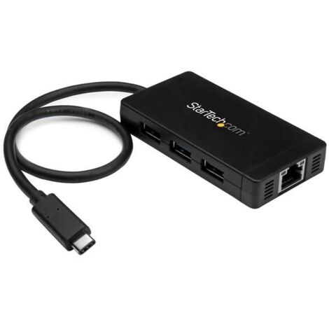 HUB USB 3.0 3 PUERTOS USBC RED