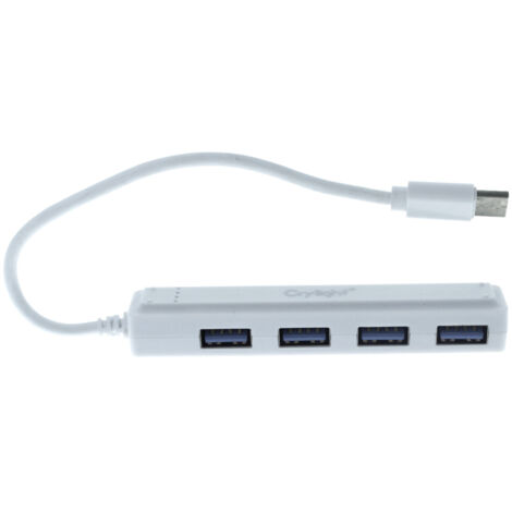 HUB USB 4 Porte Da USB Type C Cavo 15cm