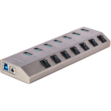 HUB USB-C DE 7 PUERTOS BC 1.2