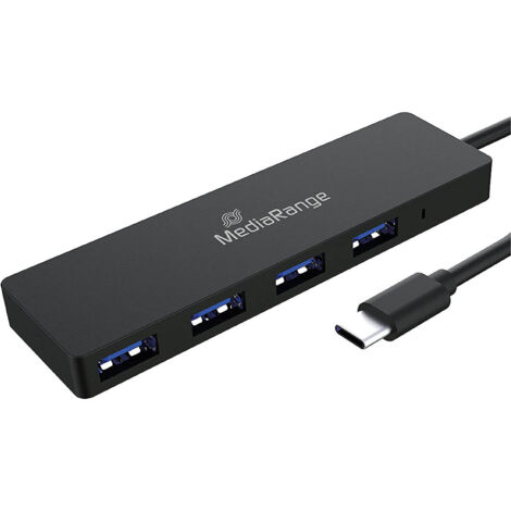 Hub USB-C MEDIARANGE MRCS508, 4 ports