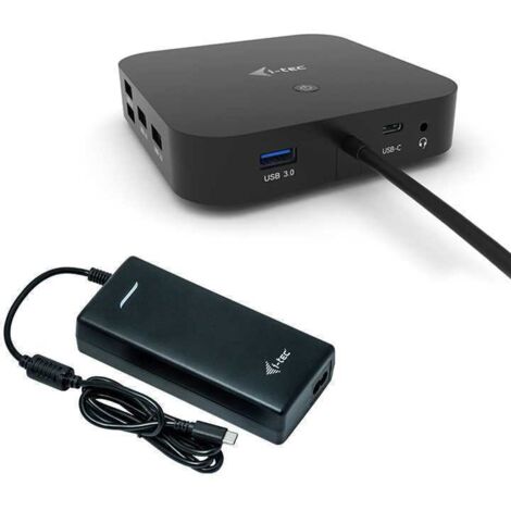Hub USB i-Tec C31DUALDPDOCKPD100W