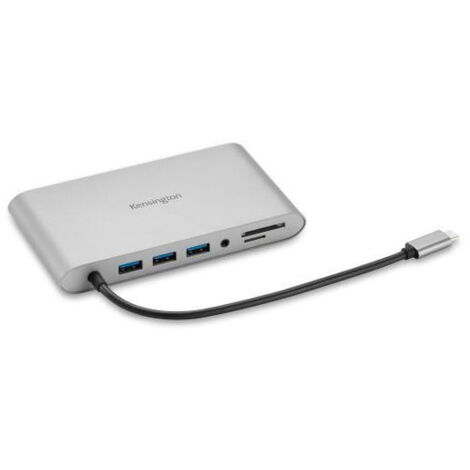 Hub USB Kensington K33853WW Full HD Silberfarben