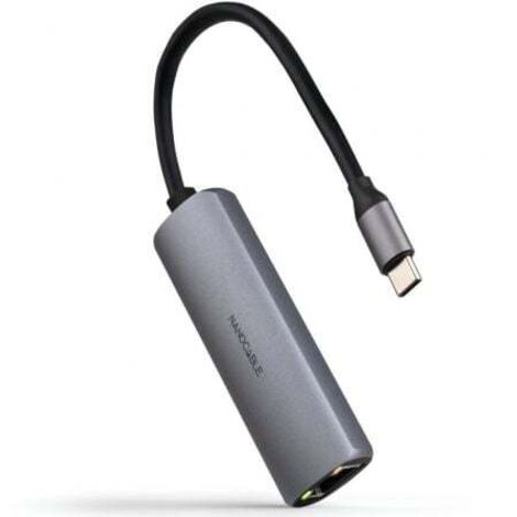 Hub USB NANOCABLE 10.16.4603 Gris 100 W