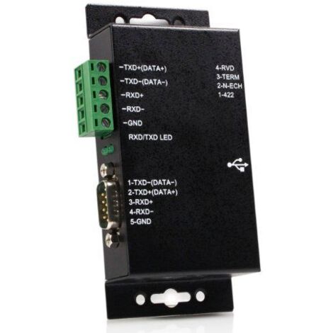 Hub USB Startech ICUSB422IS           Negro